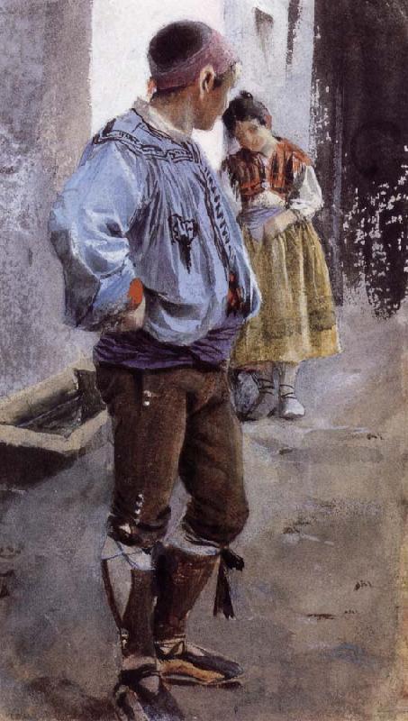 Anders Zorn Unknow work 22 Germany oil painting art
